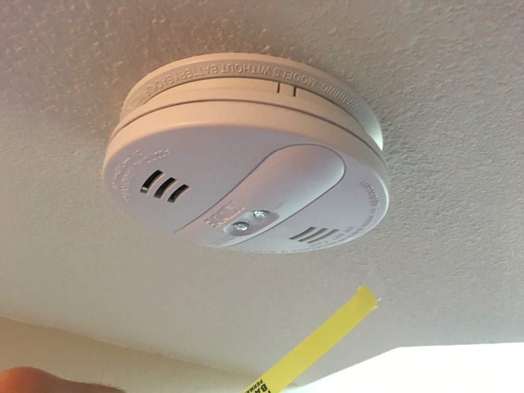 Remember to test the smoke alarm after installation.